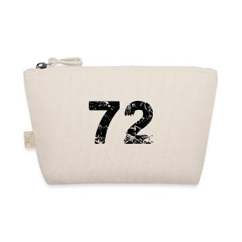 72 number jersey - Organic Pouch - nature - Front