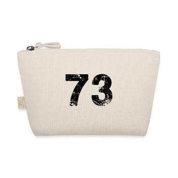 73 Zahl Trikot - Bio-Täschchen - Natur - Vorne