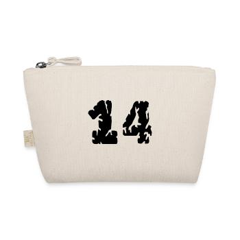 Maillot 14 Numéro - Trousse biologique - nature - Devant