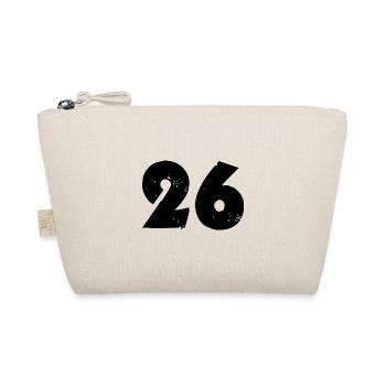 26 Number - Organic Pouch - nature - Front
