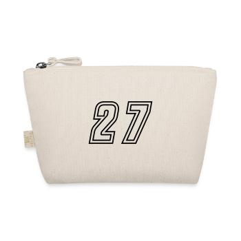 27 Number number - Organic Pouch - nature - Front