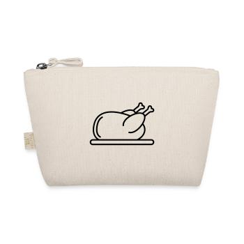 Chicken icon symbol - Organic Pouch - nature - Front