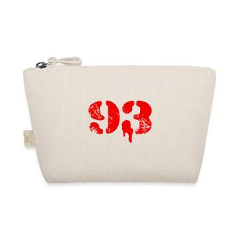 93 Number Symbol - Organic Pouch - nature - Front