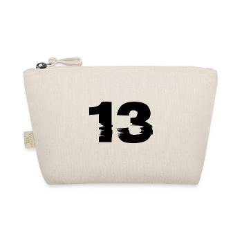 13 Number - Organic Pouch - nature - Front