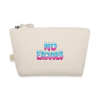 No Excuses - Bio-Täschchen - Natur - Vorne