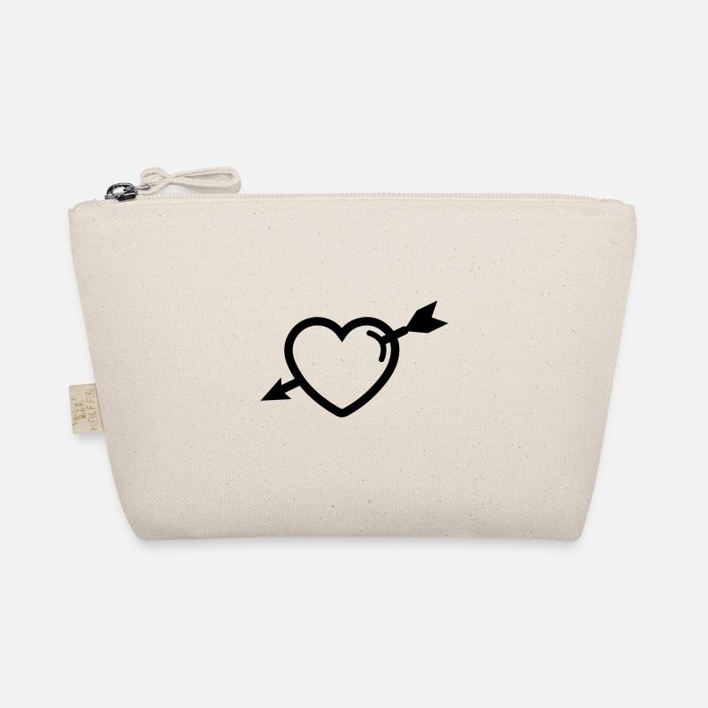 Flèche du symbole du cœur Trousse biologique