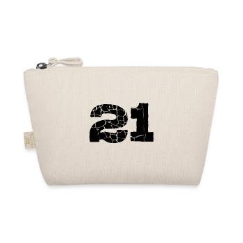 21 number jersey - Organic Pouch - nature - Front