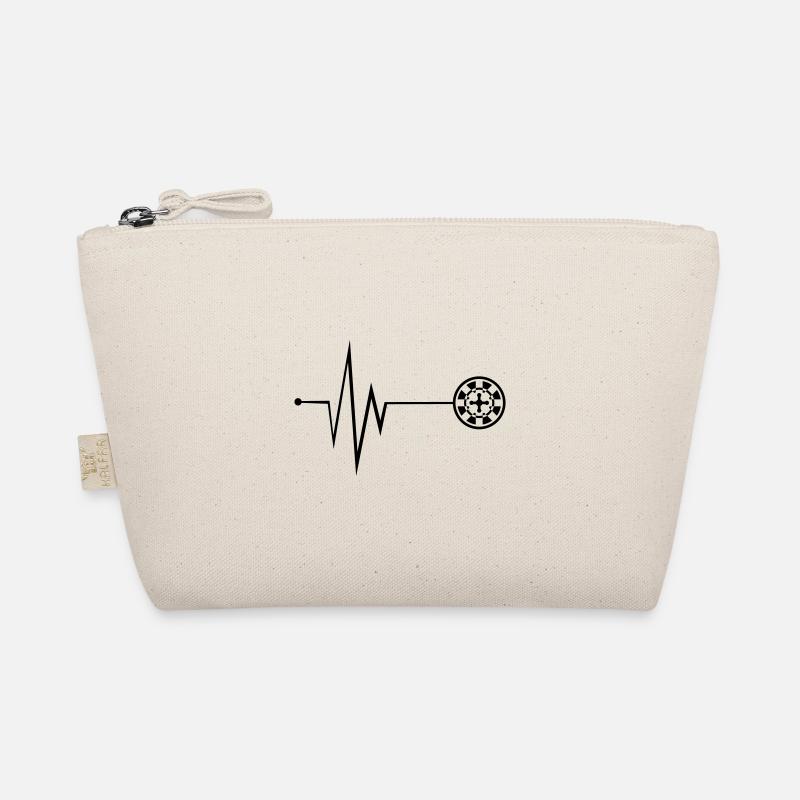 Roulette Pulse Symbol Organic Pouch