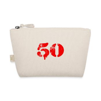 50 number symbol - Organic Pouch - nature - Front