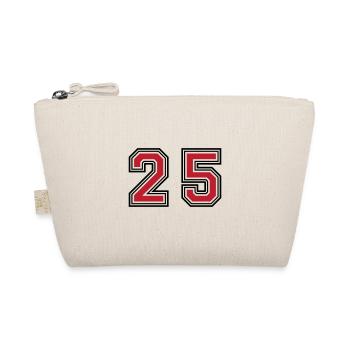 25 number symbol - Organic Pouch - nature - Front