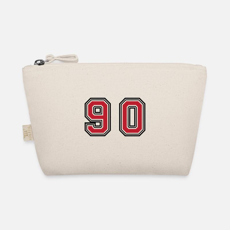 90 Number Symbol Organic Pouch