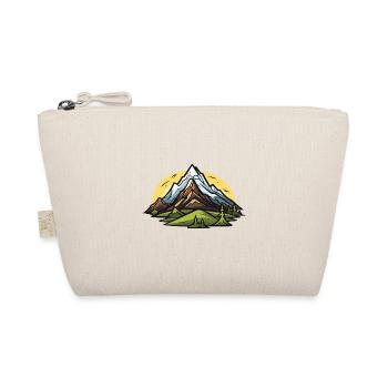 Berge Symbol Natur Landschaft - Bio-Täschchen - Natur - Vorne