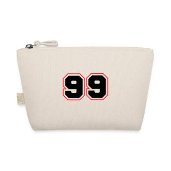 99 Number Symbol - Organic Pouch - nature - Front