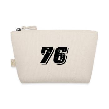 76 number symbol - Organic Pouch - nature - Front