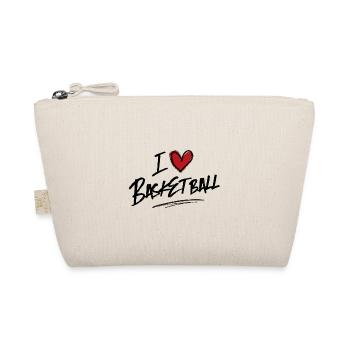 J’adore le basket - Trousse biologique - nature - Devant