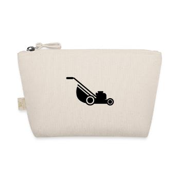 Lawn mower icon symbol - Organic Pouch - nature - Front