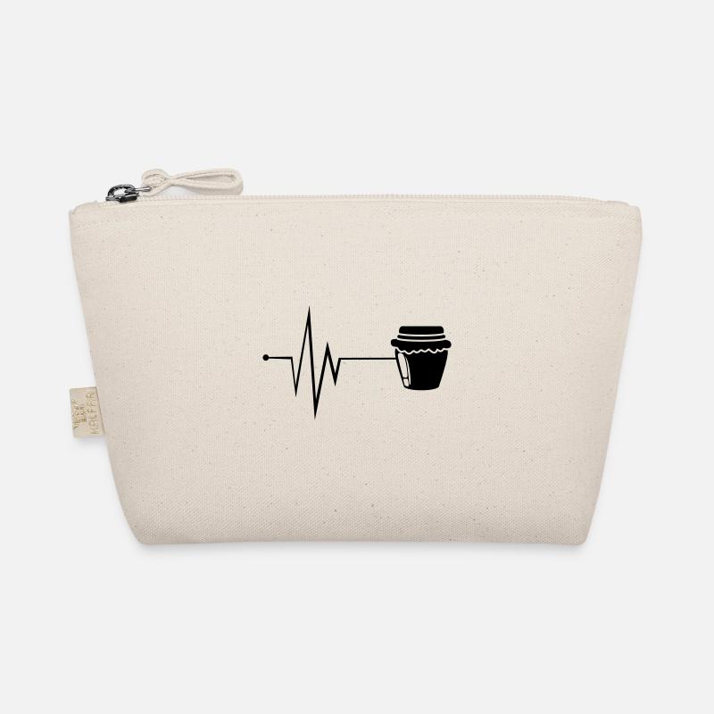Honey symbol pulse beekeeper Organic Pouch