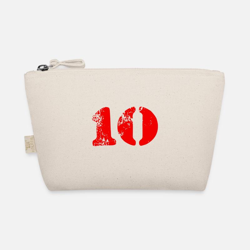 10 number symbol Organic Pouch