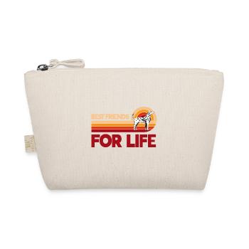 Best friends for life Dalmatians - Organic Pouch - nature - Front