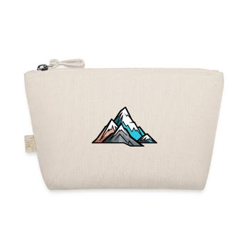 Berge Bergsteiger Symbol - Bio-Täschchen - Natur - Vorne