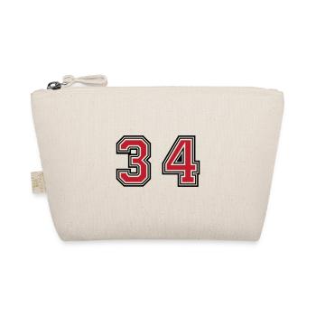 34 number symbol - Organic Pouch - nature - Front