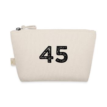 45 Zahl Trikot - Bio-Täschchen - Natur - Vorne
