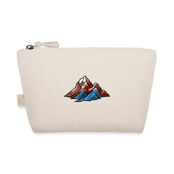 Berge Symbol Natur - Bio-Täschchen - Natur - Vorne
