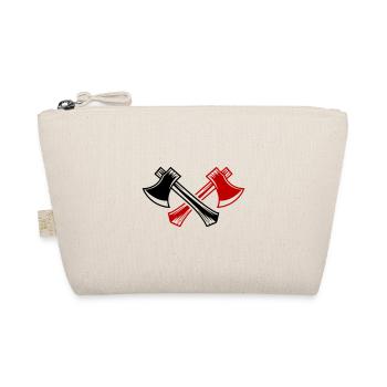 Axt Icon - Bio-Täschchen - Natur - Vorne