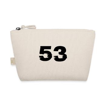 53 number - Organic Pouch - nature - Front