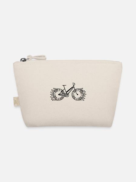 E Bike Fahrrad - Bio-Täschchen - Natur