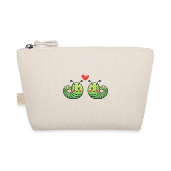 Ver Couple Amoureux Animal Saint Valentin - Trousse biologique - nature - Devant
