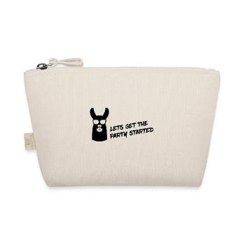 Lama - Lets Get The Party Started - Organic Pouch - nature - Front