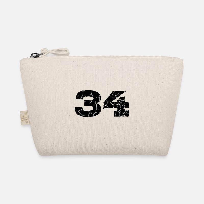 34 number jersey Organic Pouch