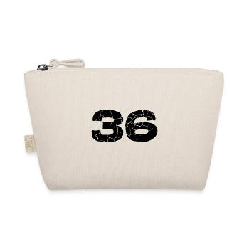 36 Number jersey - Organic Pouch - nature - Front