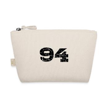 94 Zahl Trikot - Bio-Täschchen - Natur - Vorne
