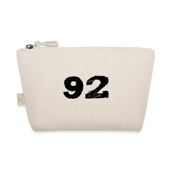 92 Number jersey - Organic Pouch - nature - Front