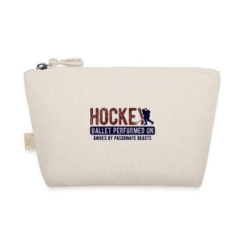 Eishockey - Bio-Täschchen - Natur - Vorne