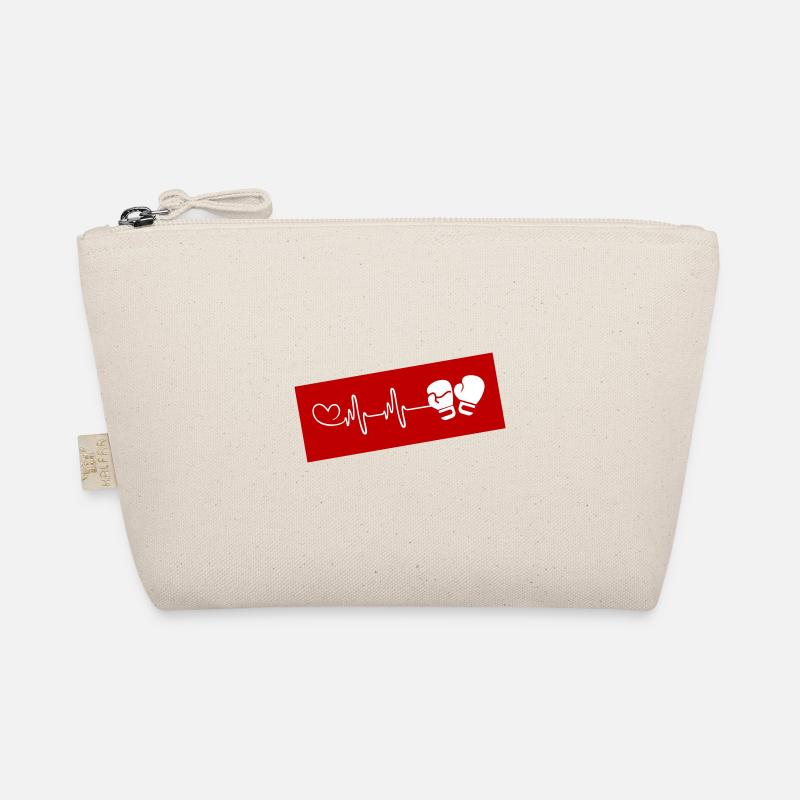 Boxen Boxhandschuhe Puls Liebe Bio-Täschchen