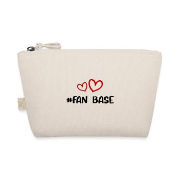 Fan Base Herz Liebe - Bio-Täschchen - Natur - Vorne