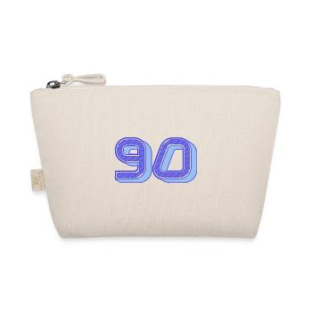 90. 90 ANS. 90e ANNIVERSAIRE. ANNIVERSAIRE 90 ANS. - Trousse biologique - nature - Devant