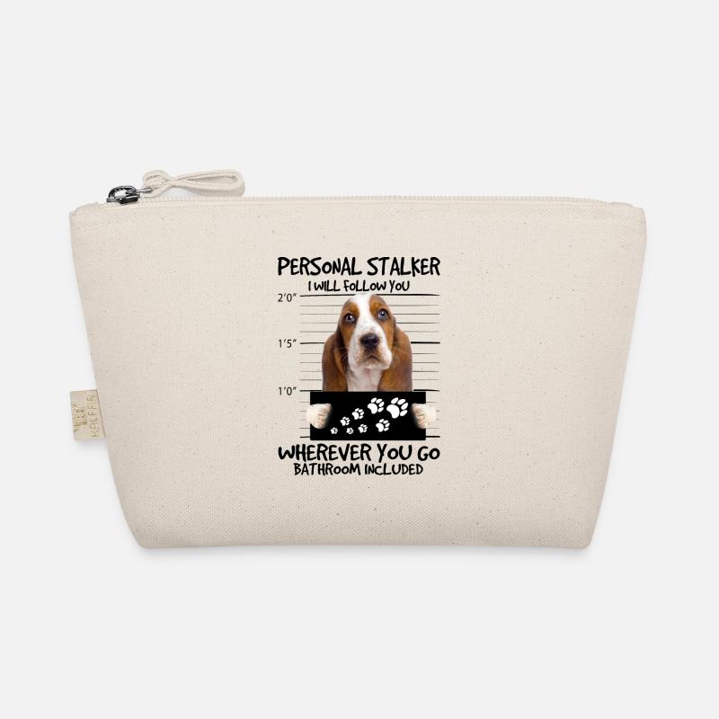 Basset Hound - Bio-Täschchen - Natur
