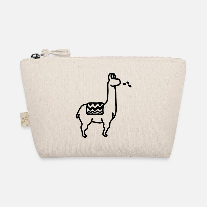 Lama Spucken Bio-Täschchen