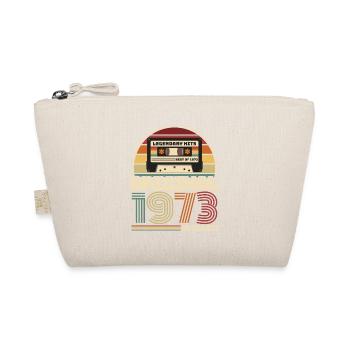 Rétro vintage cassette anniversaire millésime 1973 - Trousse biologique - nature - Devant