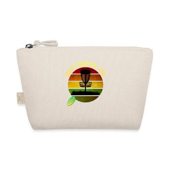 Beste Papa von Par lustige Herren Disc Golf Design Vater - Bio-Täschchen - Natur - Vorne