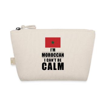 Marokko Cant Keep Calm - Bio-Täschchen - Natur - Vorne