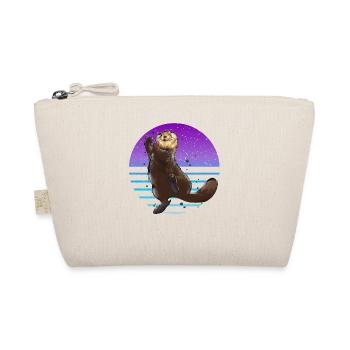 Otter Retro - Bio-Täschchen - Natur - Vorne