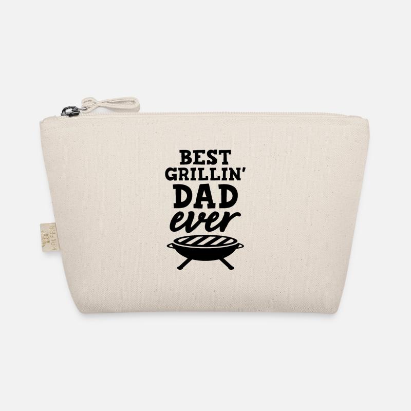 griller dad papa - Bio-Täschchen - Natur
