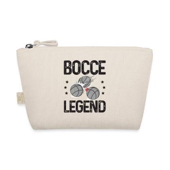 Bocce Legend Saying Bocce Ball with Jack Bocci - Organic Pouch - nature - Front