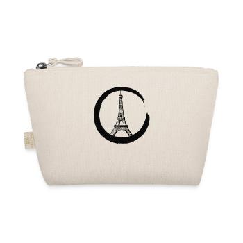 Paris Eiffel Tower - Organic Pouch - nature - Front