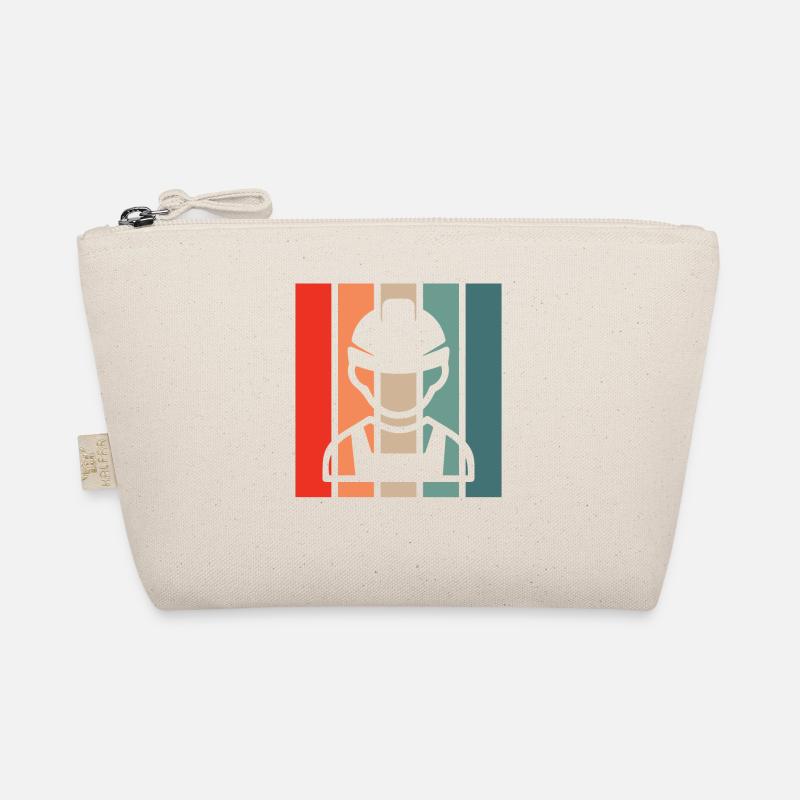 Bauarbeiter Retro Bio-Täschchen